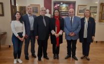 ΕΠΙΣΚΕΨΗ ΟΛΓΑΣ ΚΕΦΑΛΟΓΙΑΝΝΗ ΣΤΟ ΑΘΗΝΑΪΚΟ ΜΟΥΣΕΙΟ